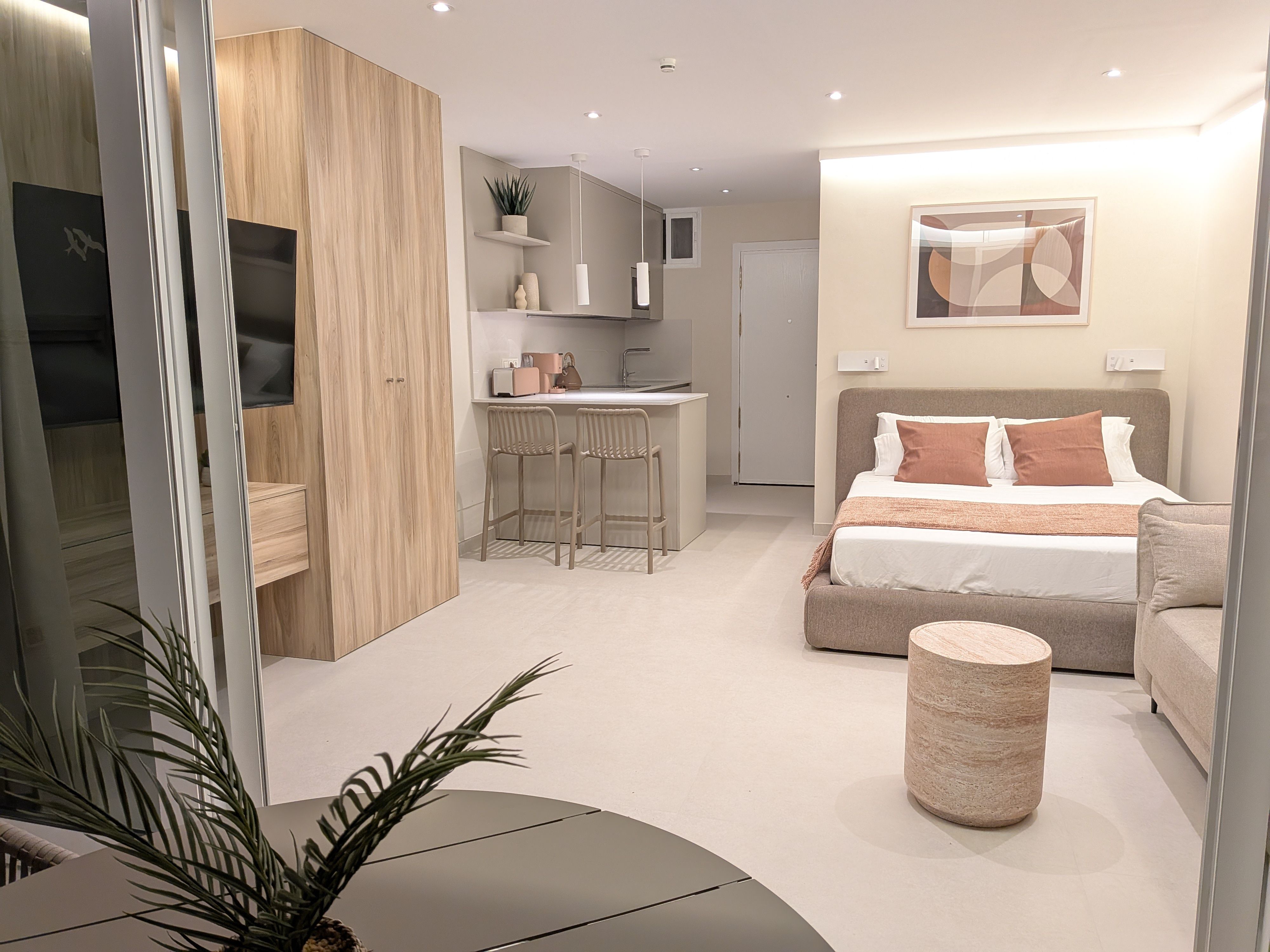 Interior del estudio de diseño — Studio Rosé, Marbella
